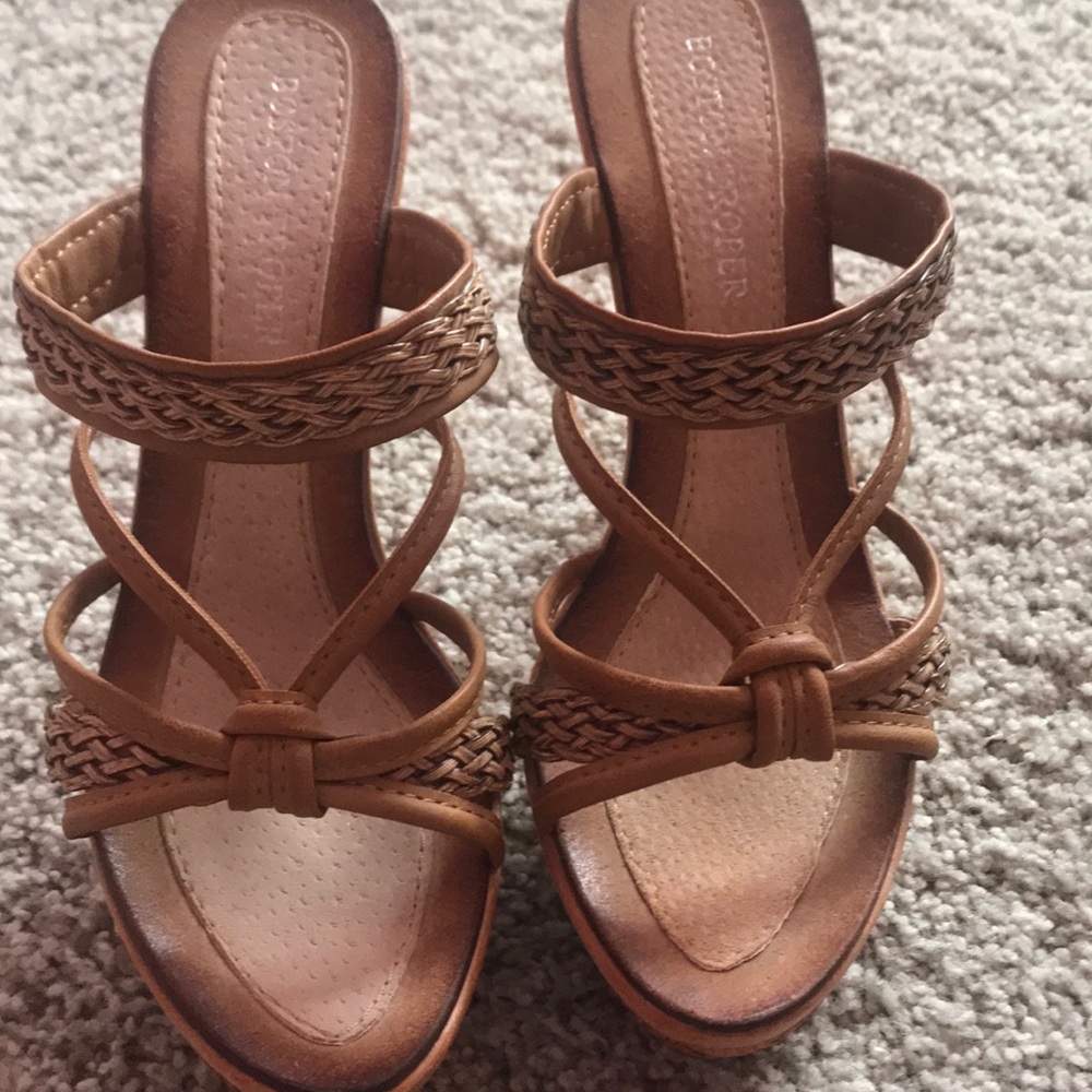 Women’s high heel wedge